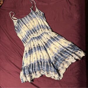 Illa Illa Blue Romper. Size small. Open back